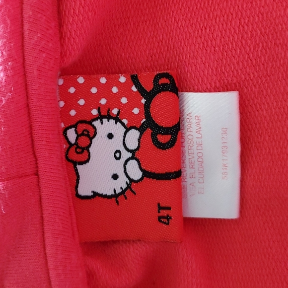 Hello Kitty Jackets & Coats Hello Kitty Pink Zip Up Jacket Size 4t